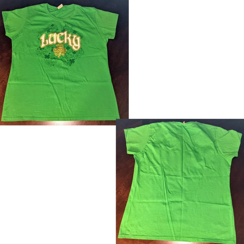 St Patricks Day Lucky Clover Tshirt